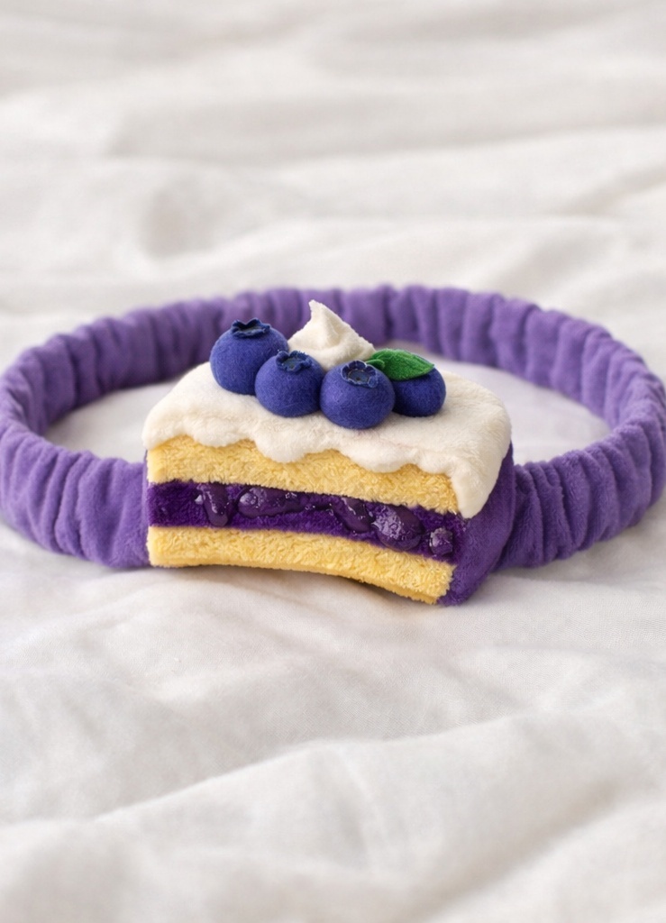Toddler Soft Plush Headband Adorable Baby Hair Accessory with Flexible Comfortable Fit