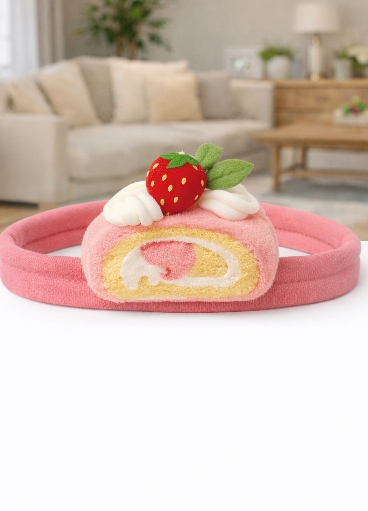 Baby Plush Headband Soft Stretch Hair Accessory for Newborns and Toddlers