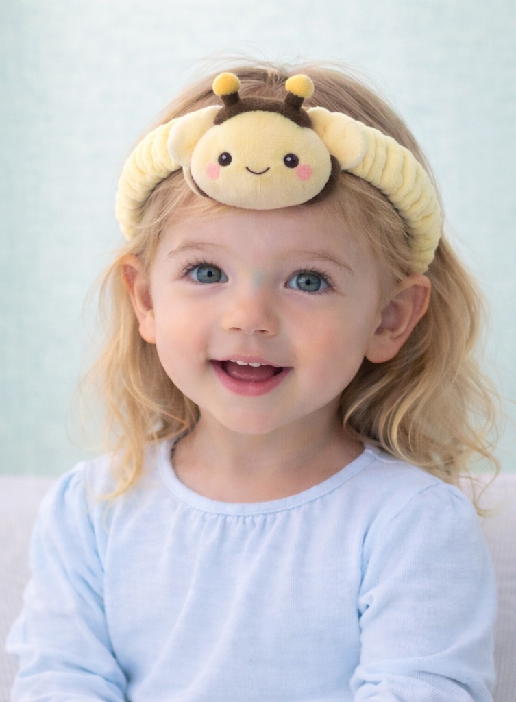 Cute Baby Bee Plush Headband – Eco-Friendly and Comfortable Headband for Infants