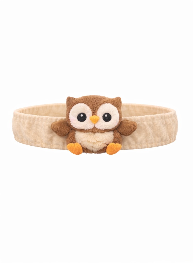 Adorable Owl Plush Baby Headband for Babies