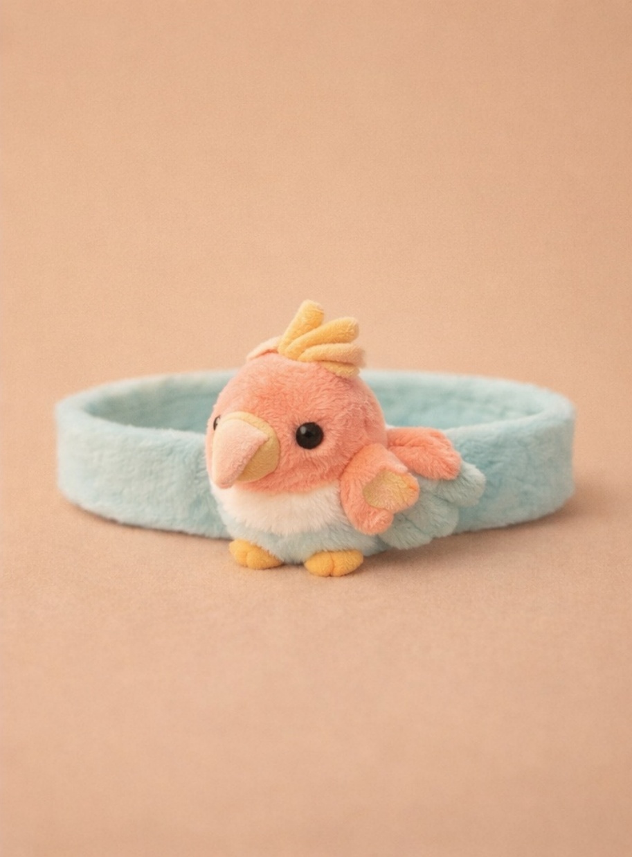Soft Plush Baby Bird Headband – Adorable Baby Hair Accessory