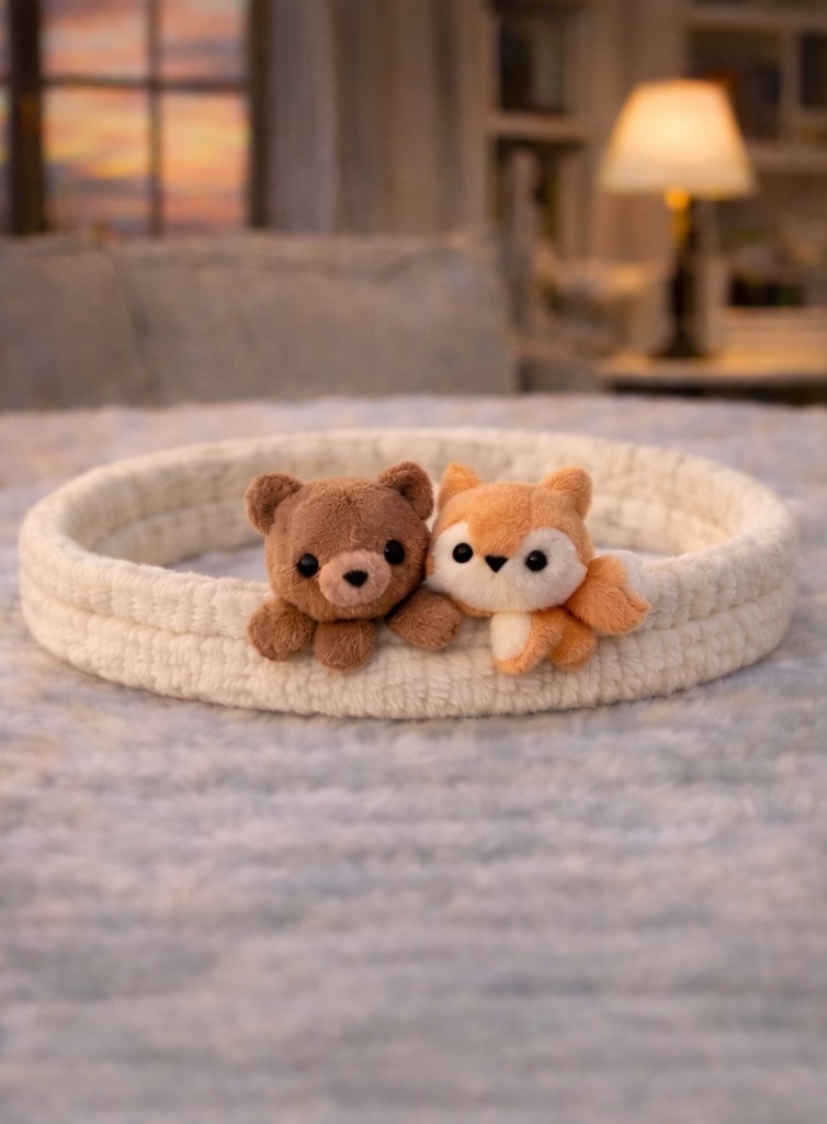 Plush Bear & Fox Baby Headband – Soft and Cute Infant Accessory