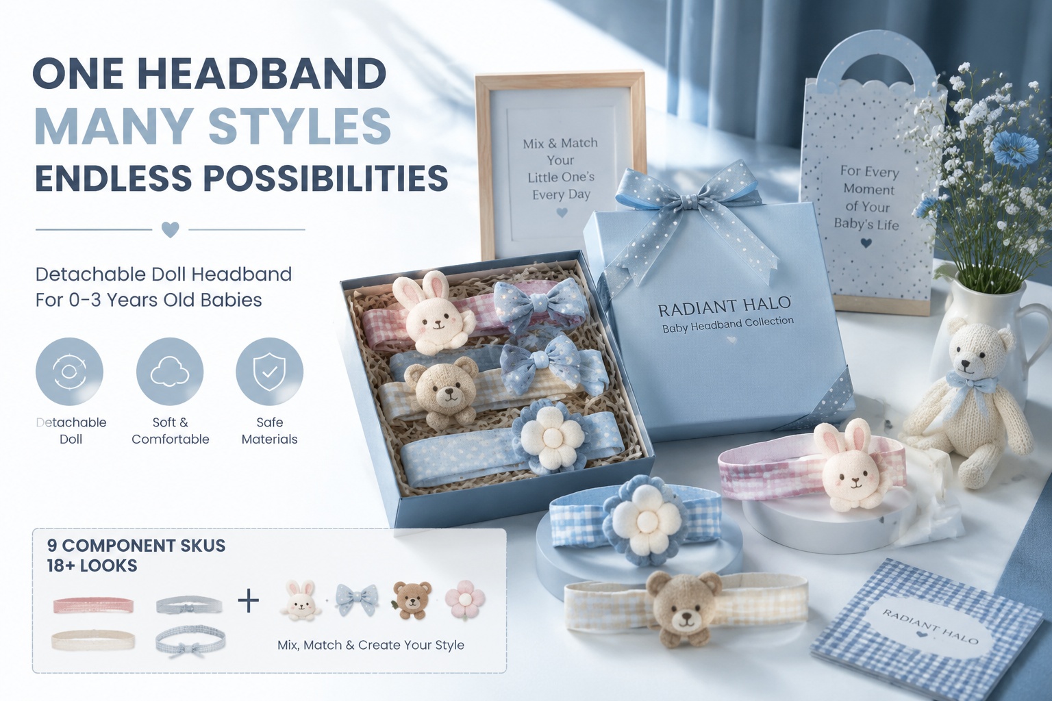 Can 9 Component SKUs Really Replace 18 Baby Headband SKUs—or Only When You Stock Them the Right Way?