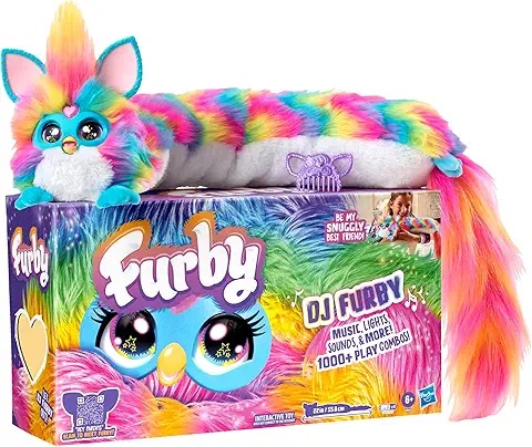 Furby-Inspired Plush Toy for Babies with Music and Lights