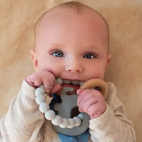 Beißspielzeug Set für Babys – Fördert die frühkindliche Entwicklung