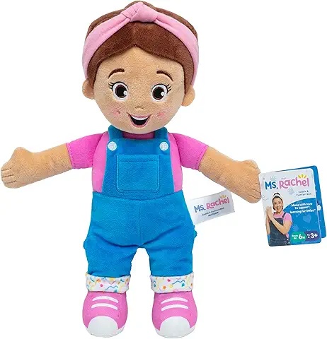 Ms. Rachel Plush Toy for Babies with Interactive Features