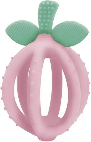 Moonjax Silicone Baby Teether – Safe, Color-Free Teething Stick for Infants