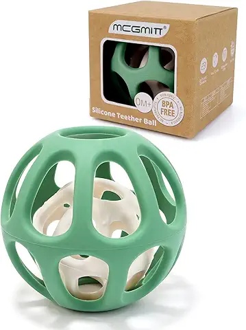Silicone Teething Ball for Babies with Safe Design