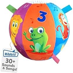 Fun Musical Ball for Babies with Animal Characters