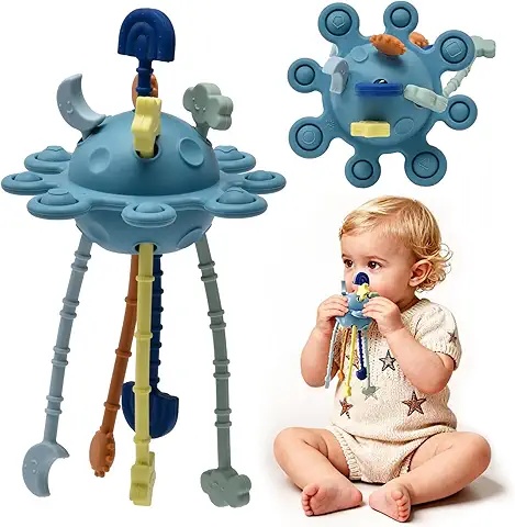 Early Learning Sensory Toy with Multi-Textured Legs