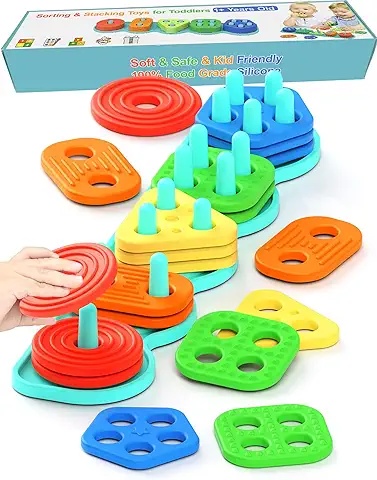 Silicone Stacking Rings for Toddlers