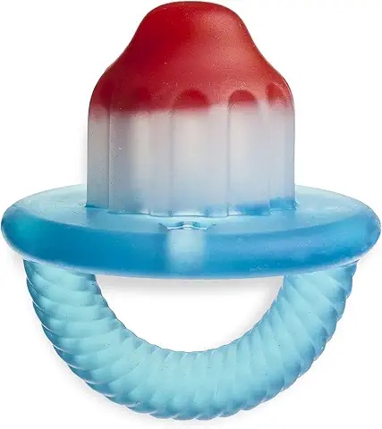 Jouet de dentition pour bébé - Anneau glacé en silicone