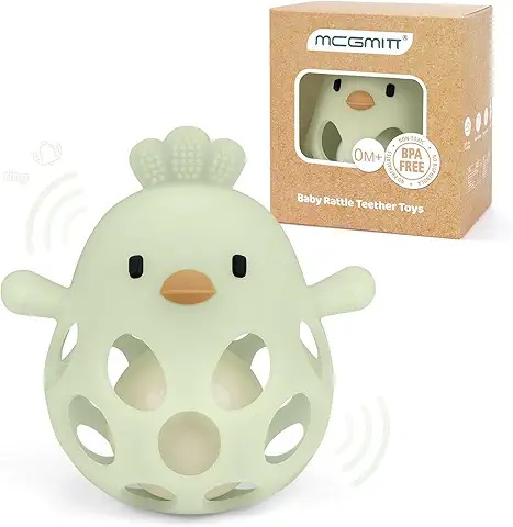 Baby Chick Rattle Teether