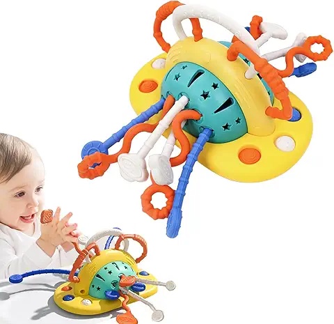 Multi-Sensory Baby Toy – Teething Relief, Colorful and Fun Educational Toy