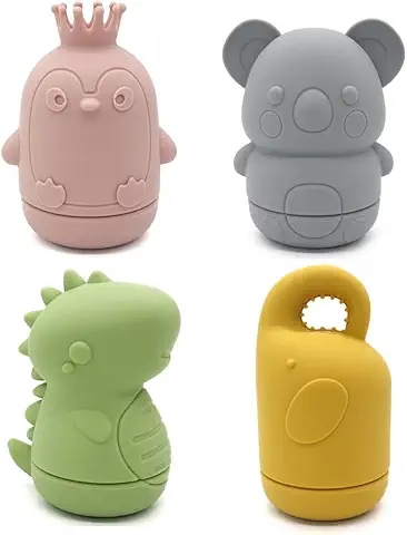 Animal-Shaped Silicone Teething Toys – BPA-Free, Teething Relief
