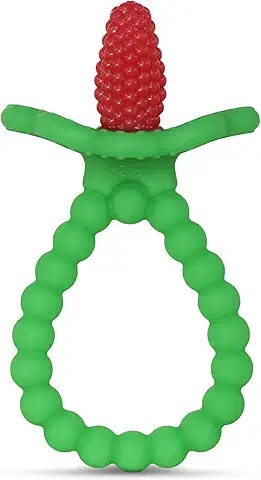 Juguete sensorial para bebés - Mordedor en forma de fresita