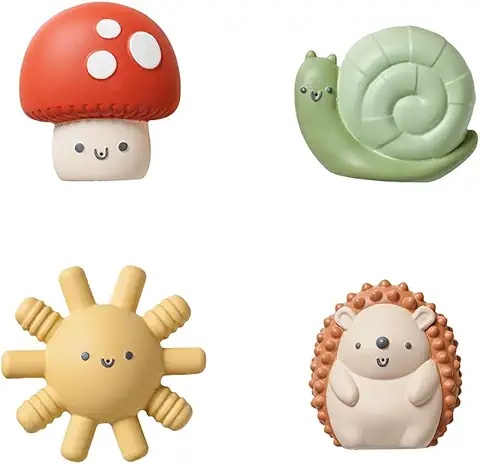 Juguete sensorial para bebés - Mordedor en forma de pera
