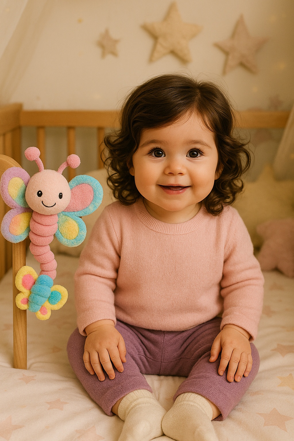 Le compagnon réconfortant pour bébé : Une peluche douce et sécurisée pour apaiser votre tout-petit