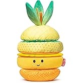 Stackable Pineapple Baby Toy - Soft, Safe, and Promotes Fine Motor Skills