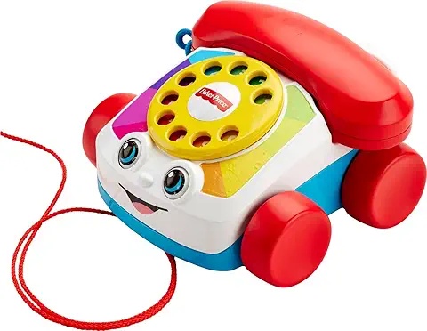 Pull-Along Classic Toy Phone - Encourages Gross Motor and Role Play Skills