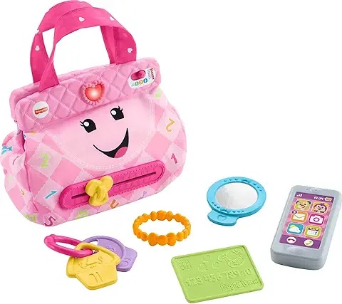 Interactive Toy Purse Set for Toddlers - Encourages Early Role Play and Exploration