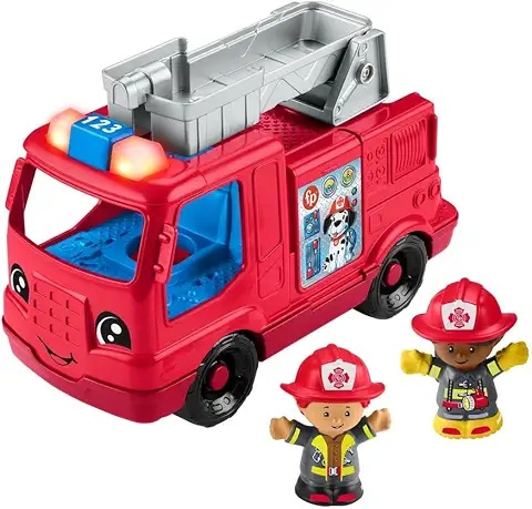 Fire Truck Toy with Lights and Sounds - Interactive and Fun Play for Toddlers