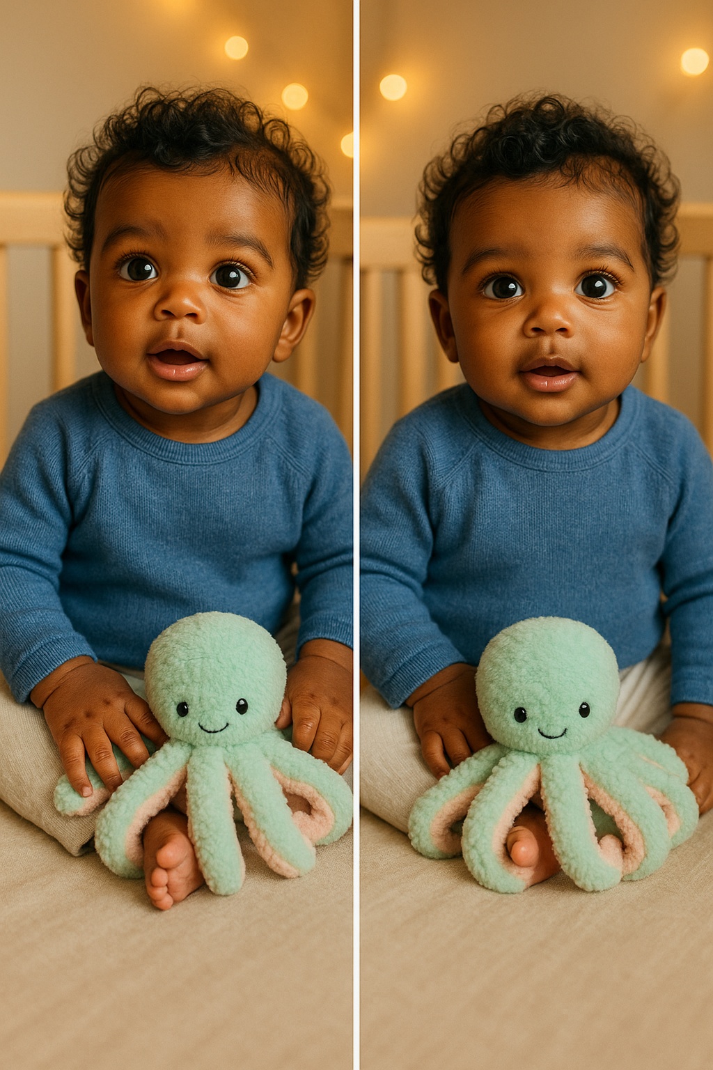 Adorable Octopus Plush Toy – Soft and Safe for Babies, Enhancing Sensory Play