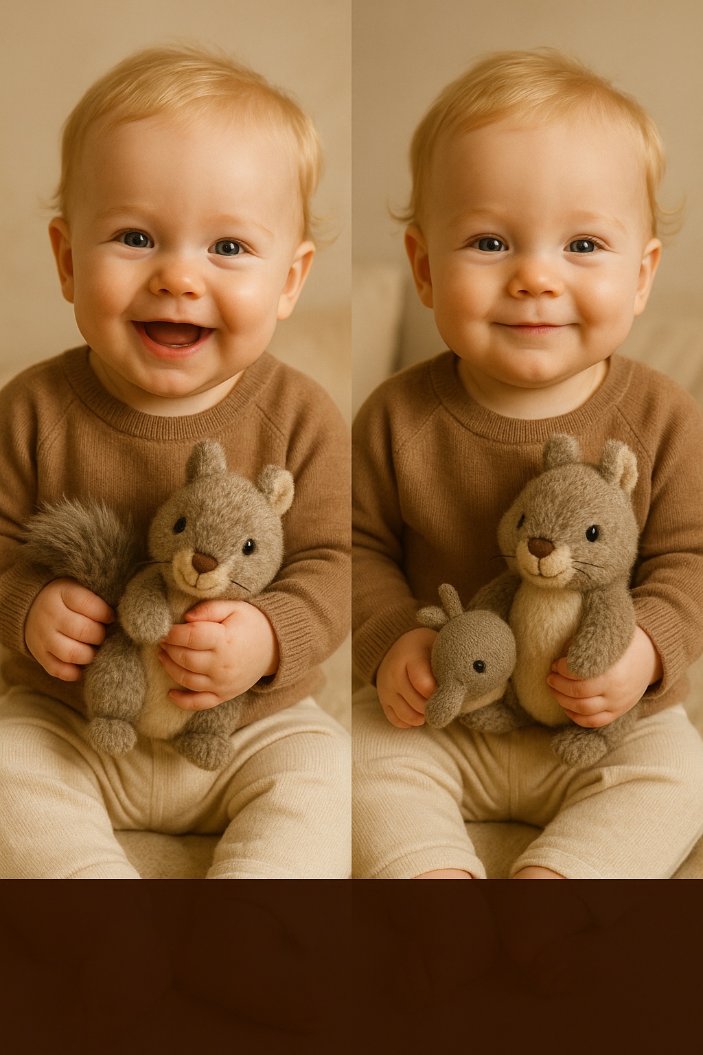 Sweet Bear Comfort Toy – Perfect for Babies, Safe and Soft for Daily Use