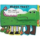 Whose Feet Baby Cloth Book - An Interactive and Fun Learning Experience