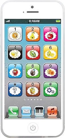 Baby Smartphone Toy – Music & Sound Learning Phone with Numbers, Animals, and Lights