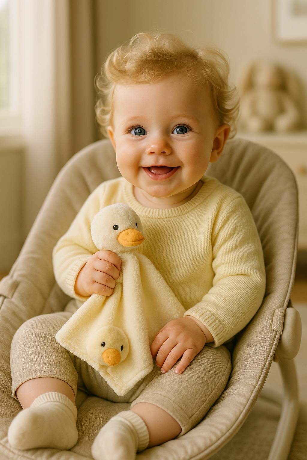 Beruhigendes Schmusetuch für Babys: Weich, sicher und perfekt für Geborgenheit