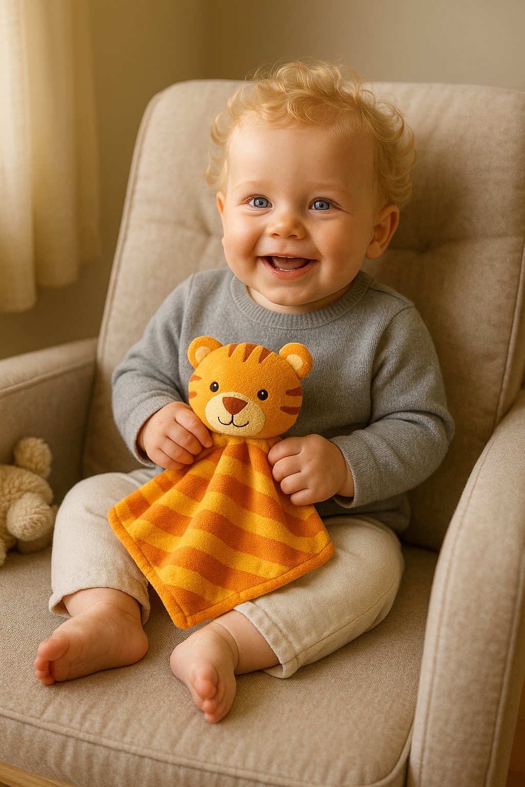 Peluche de réconfort pour bébé – incontournable pour les boutiques puériculture