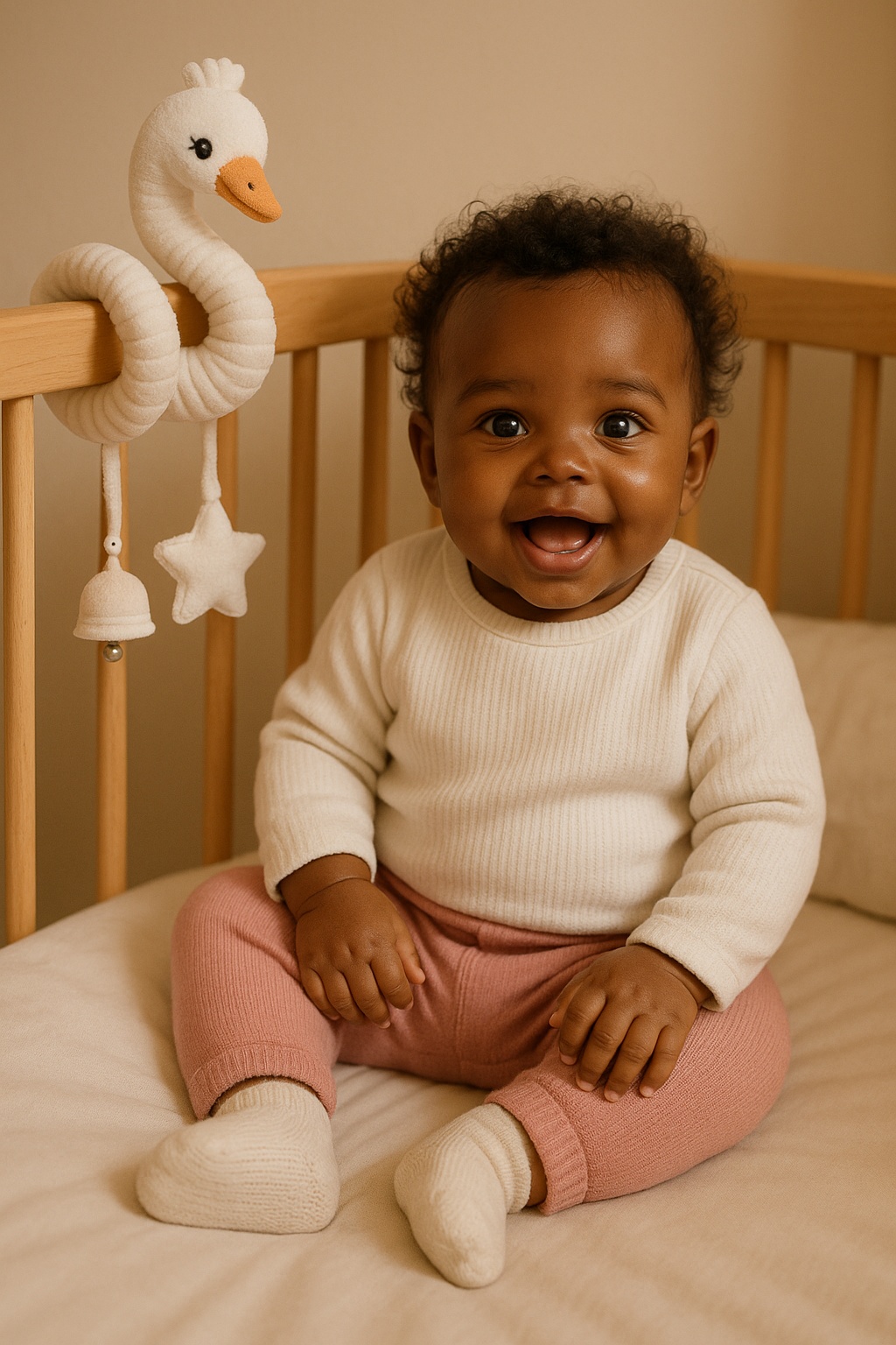 Frühe Lernspielzeuge für Babys: Weiche und sichere Texturen