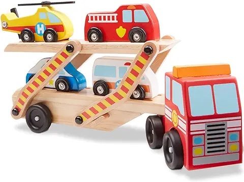 Wooden Ice Cream Truck Shape Sorter – Montessori Sorting Toy for Toddlers 18M+