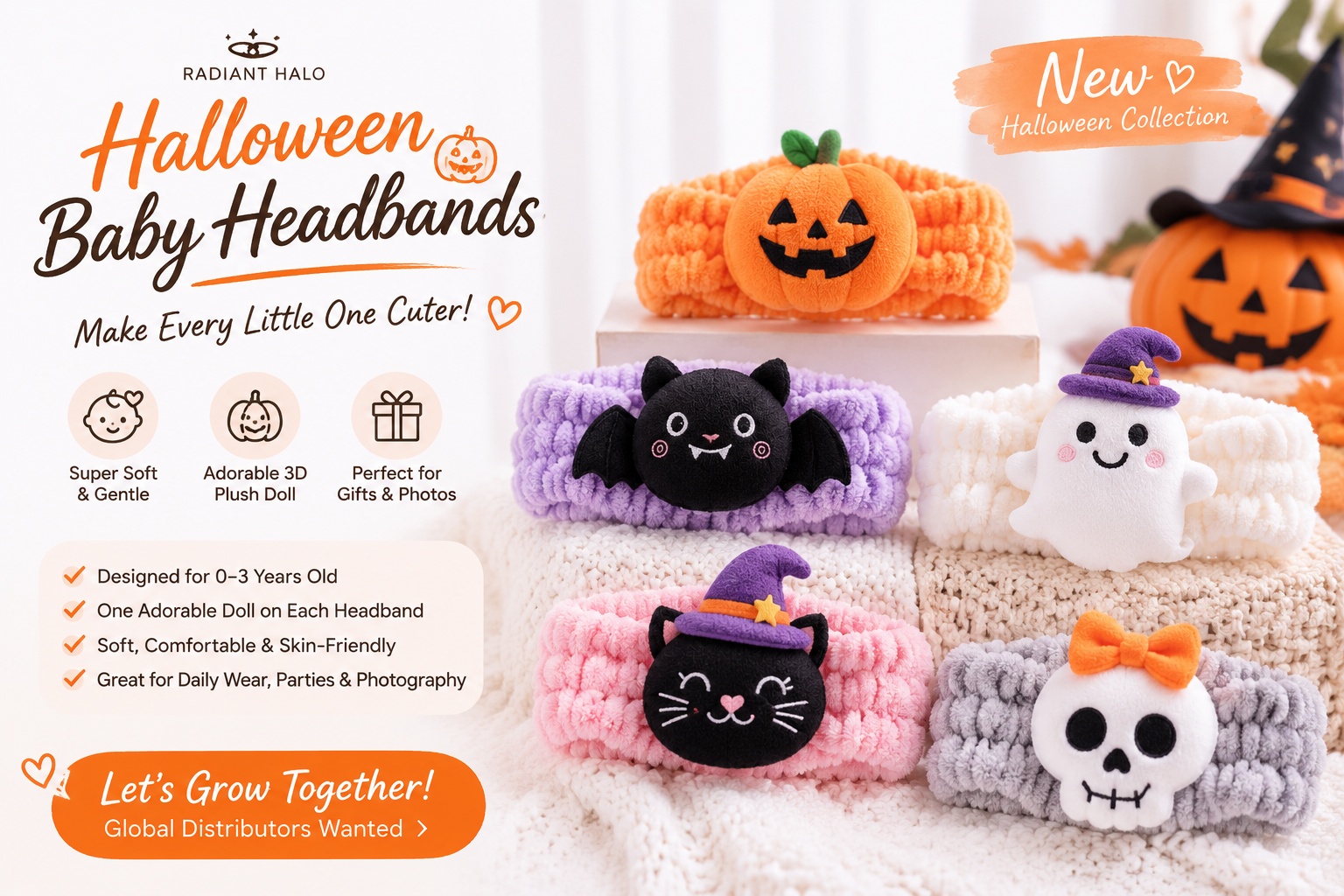 86 Baby Headband Sales and Still No Profit? Use Detachable Doll Sets to Increase Order Value and Repeat Purchases