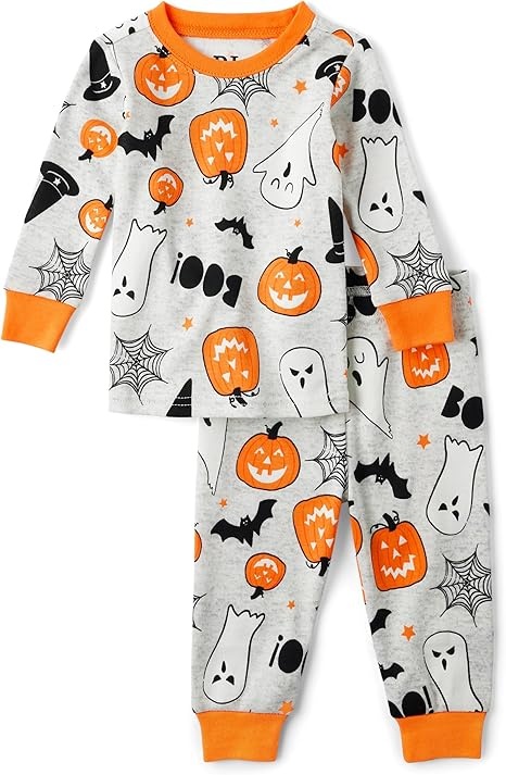 Pijama infantil Halloween con estampado divertido – ideal B2B junto a diademas temáticas