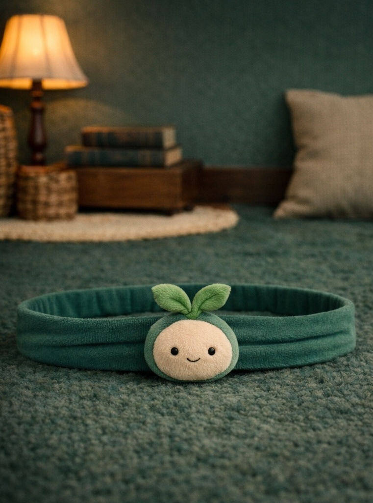 Banda para bebé con muñeco brote de peluche para colecciones con personalidad y fuerte atractivo emocional