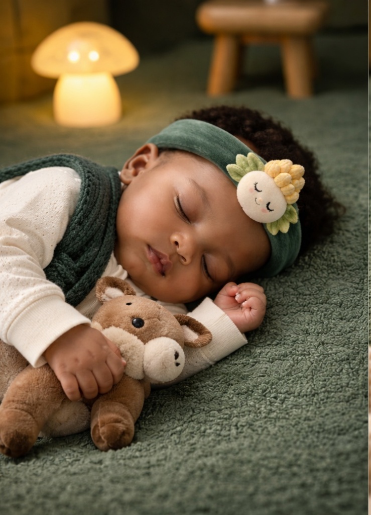 Plüsch-Baby-Stirnband mit Maisblüten-Puppe im Großhandel – ein B2B-Favorit mit starker Regalwirkung