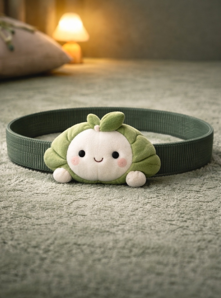 Bandeau bébé en peluche chou souriant pour grossistes – un design tendre que les acheteurs B2B apprécient