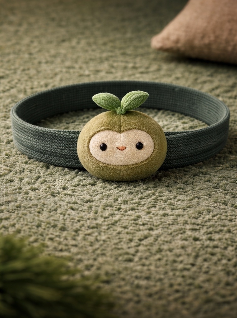 Diadema de bebé de peluche con muñeco brote para mayoristas – diseño adorable que gusta a compradores B2B