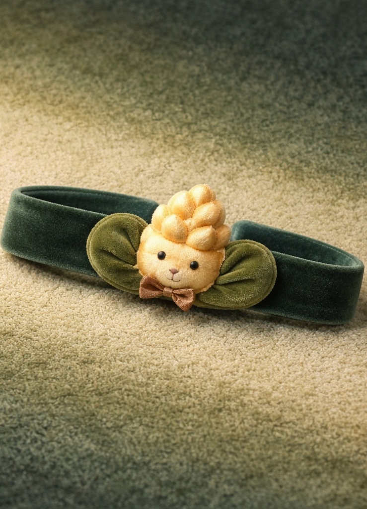 Bandeau bébé en peluche maïs souriant pour grossistes – un design naturel et vendeur que les acheteurs B2B aiment