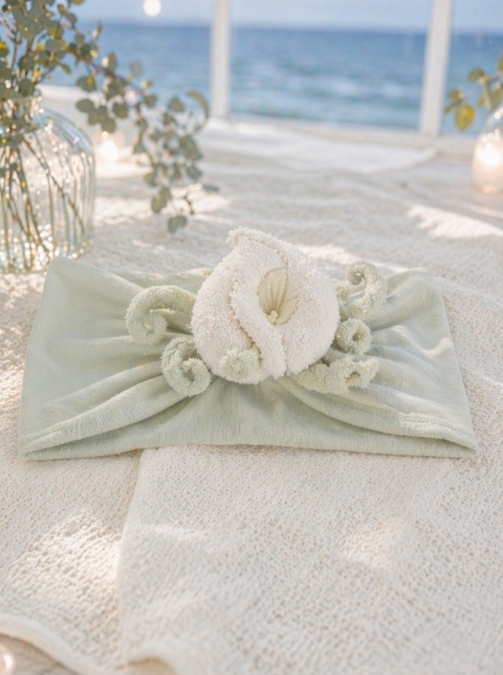 Wholesale White Calla Lily Plush Baby Headband for Boutique Newborn Photo Props