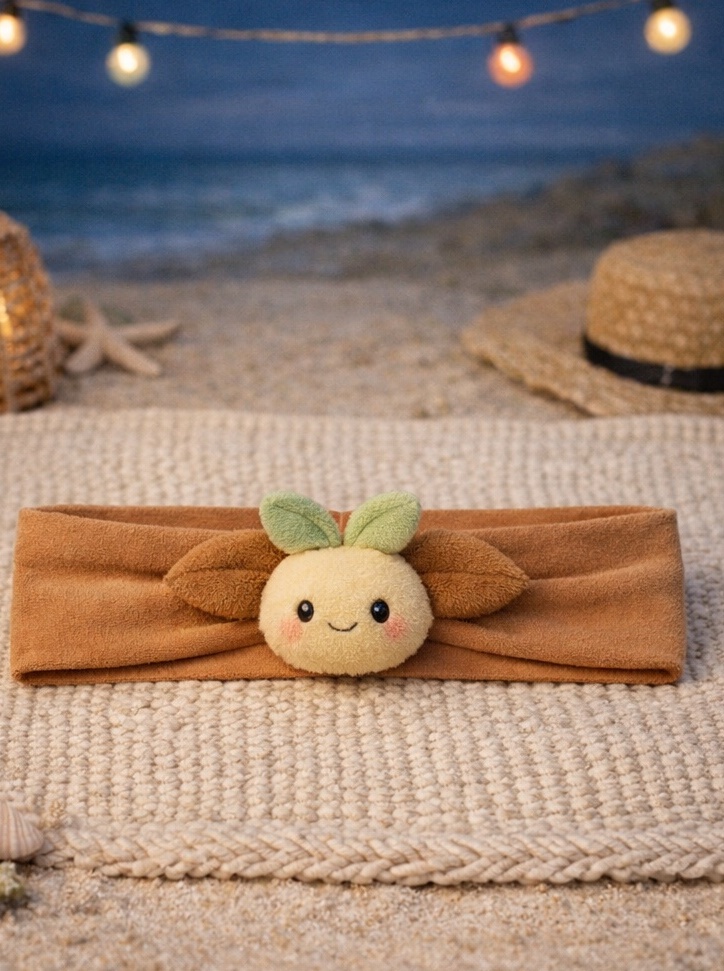 Custom Cute Fruit Doll Baby Headband for Seasonal Baby Gifts and Boutique Collections