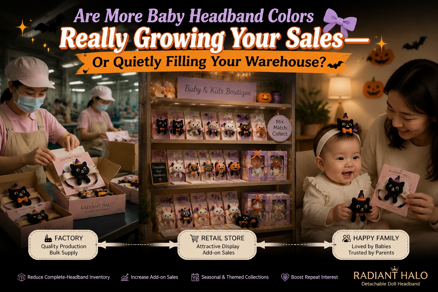Are More Baby Headband Colors Growing Your Sales—or Quietly Filling Your Warehouse? The Real Opportunity May Be the Part You Remove! 😲