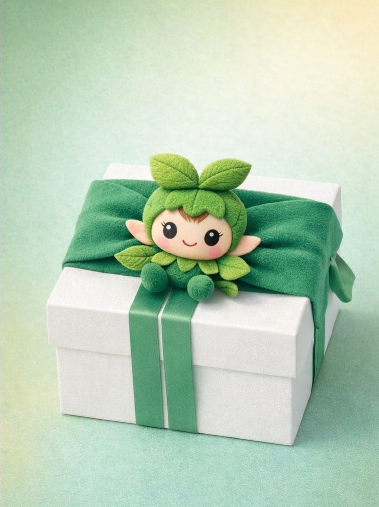 Diadema de bebé con hada verde de regalo, pensada para compradores B2B