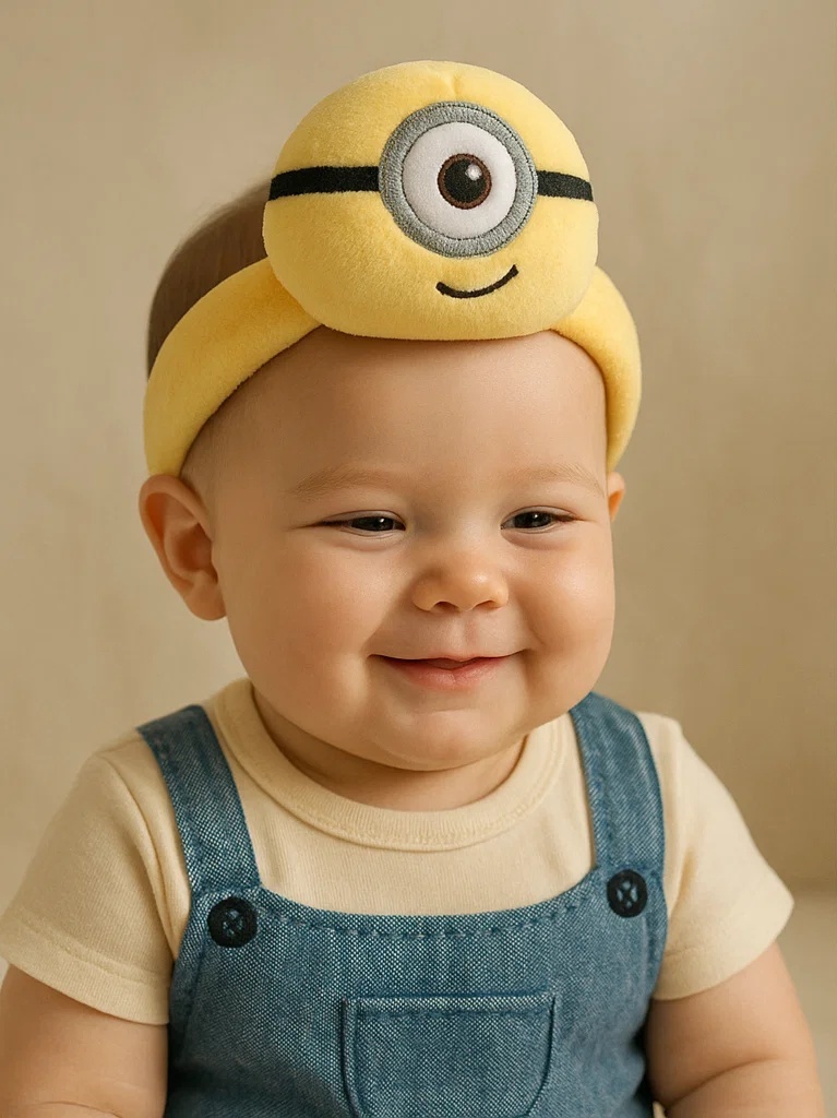 Čelenka pro miminka Minions