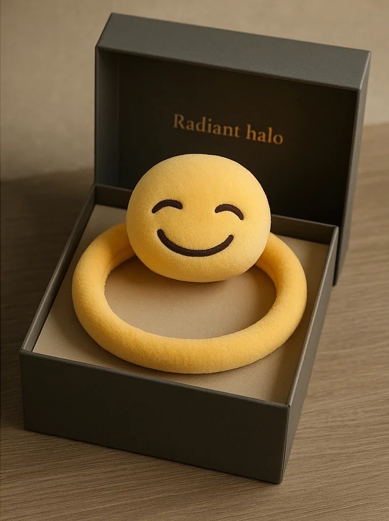 Bandeau bébé expression emoji