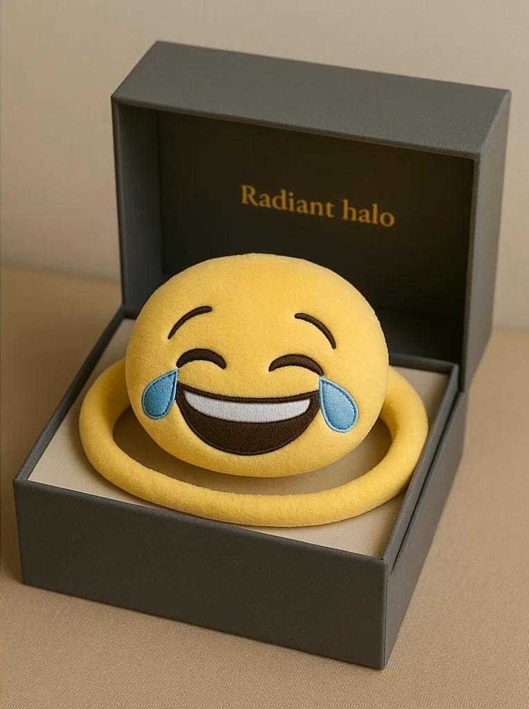 Cute Baby Headband Emoji Series Soft Cotton