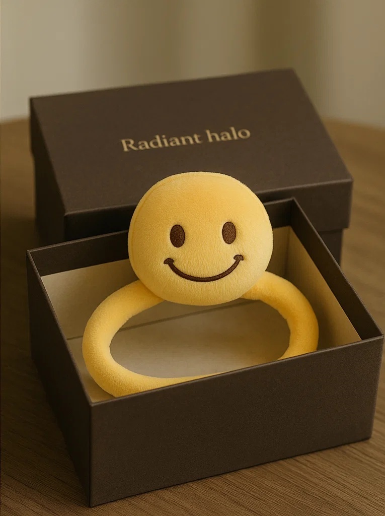 Infant Emoji Headband Cotton Soft Baby Accessory