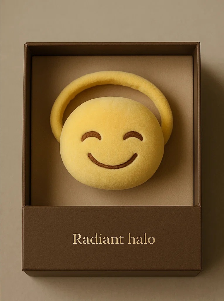 Emoji Face Baby Headband Soft Cotton Series